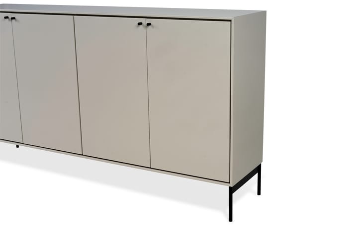 Aparador Volt 80x148 cm, Beige-negro Mavis