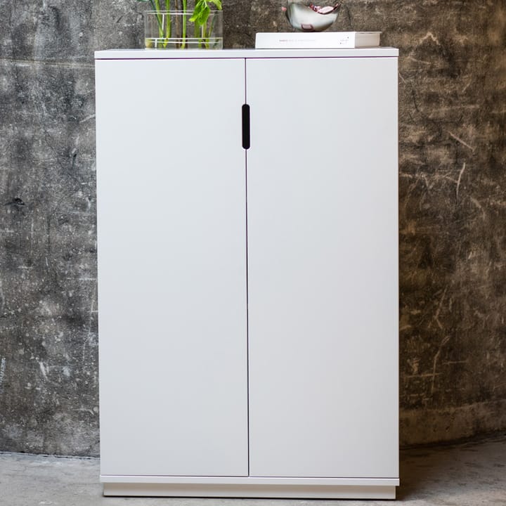 Armario Aoko 120 cm, Lacado blanco Mavis