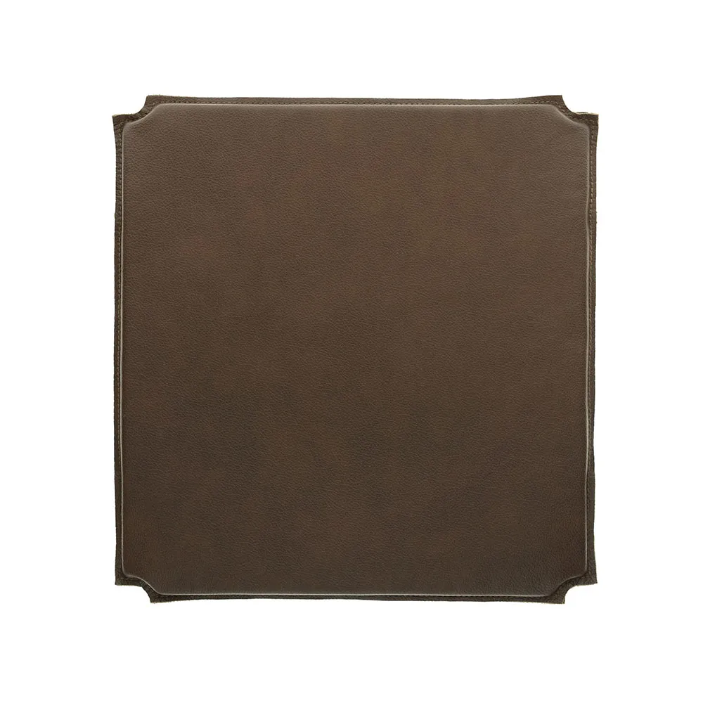 Cojín de silla Rod, Cuero mocca Mavis