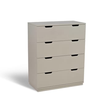 Cómoda Aoko de 4 cajones - Beige - Mavis
