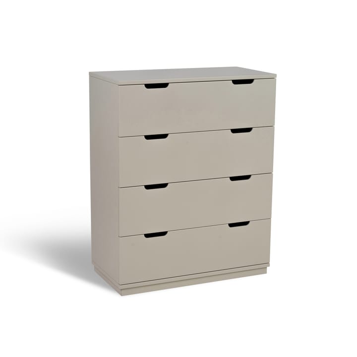 Cómoda Aoko de 4 cajones, Beige Mavis