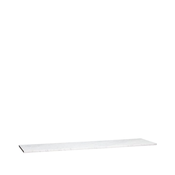 Encimera Höllviken - Mármol blanco, para mueble multimedia - Mavis