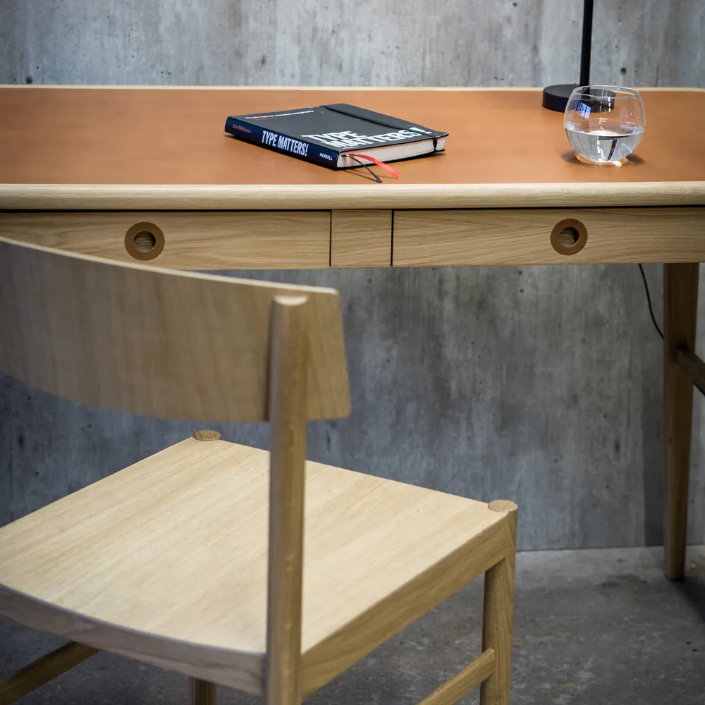 Escritorio Höllviken, Gris claro Mavis