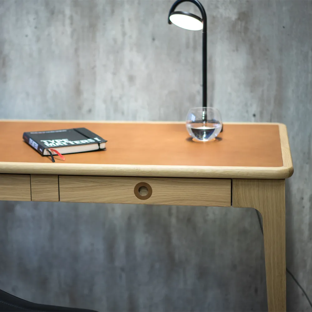 Escritorio Höllviken, Gris claro Mavis