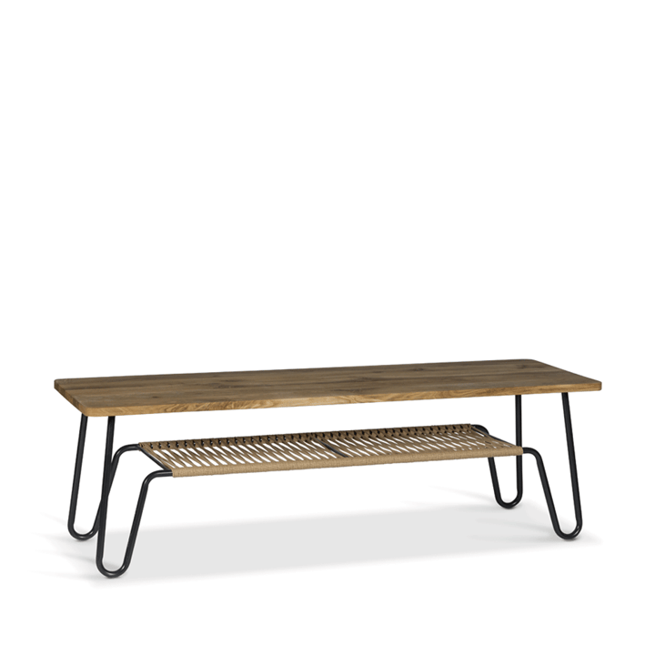Mesa de centro Marcel - Roble rústico aceitado, 160x50 - Mavis