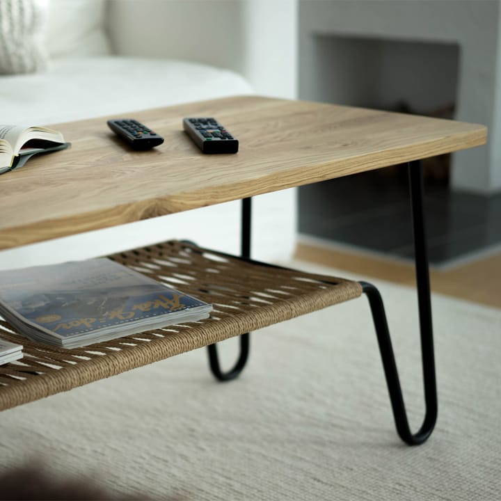 Mesa de centro Marcel, Roble rústico aceitado, 160x50 Mavis