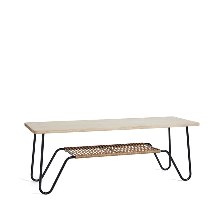 Mesa de centro Marcel - Roble rústico enjabonado, 140x50 - Mavis