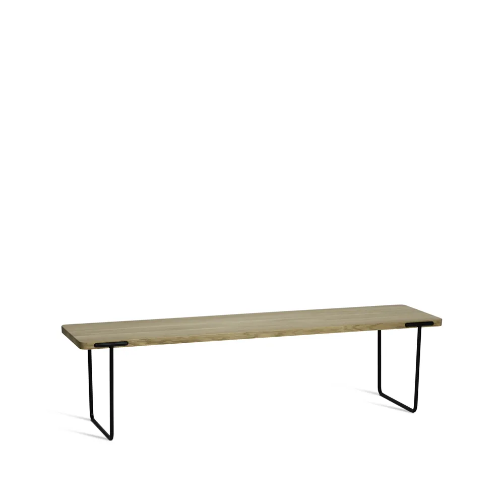 Mesa de centro Update, Roble claro con barniz transparente, 160 cm Mavis