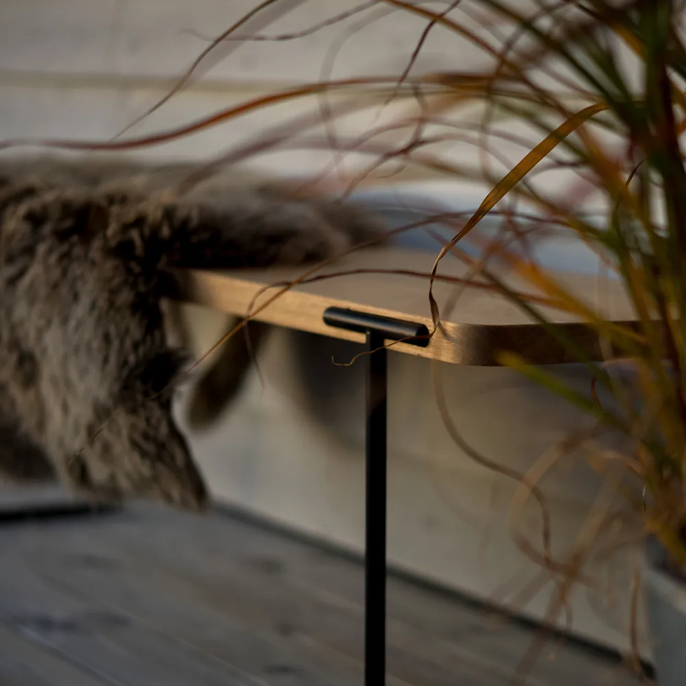 Mesa de centro Update, Roble claro con barniz transparente, 160 cm Mavis