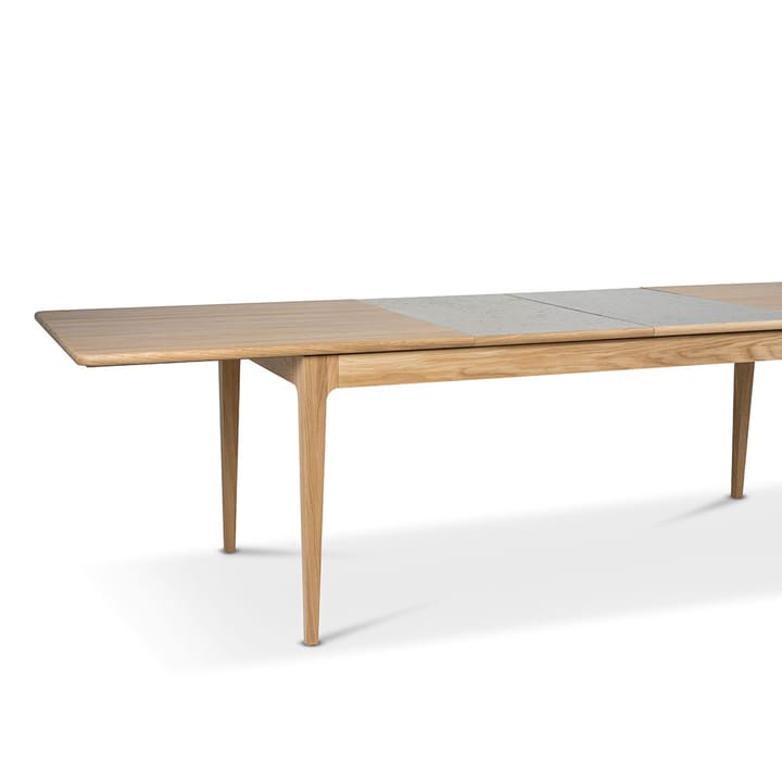 Mesa de comedor Höllviken, Roble blanqueado con laca mate Mavis