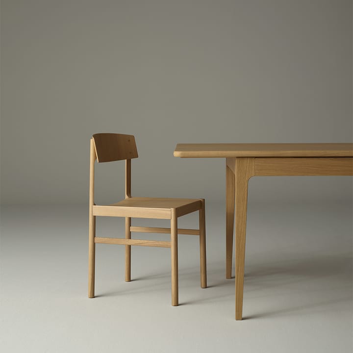 Mesa de comedor Höllviken, Roble blanqueado con laca mate Mavis
