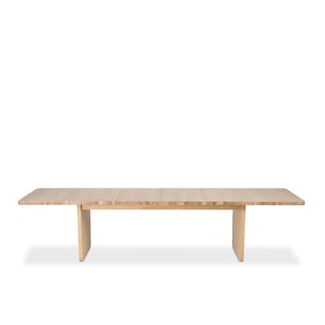 Mesa de comedor Vaud - Roble blanqueado, 2 extensiones - Mavis