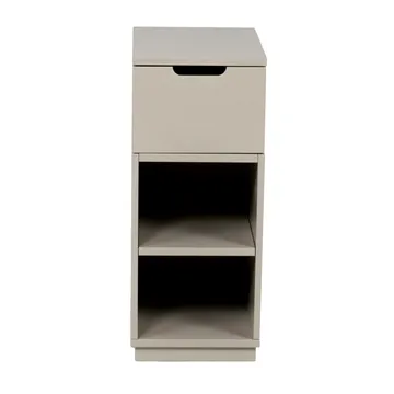 Mesita de noche Aoko 72 cm 1 cajón - Beige - Mavis