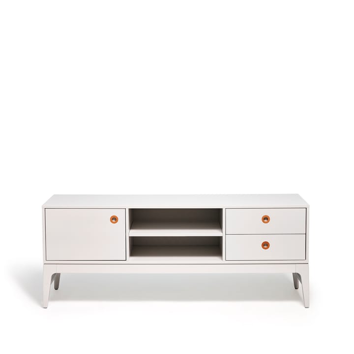 Mueble multimedia Höllviken - Gris claro - Mavis