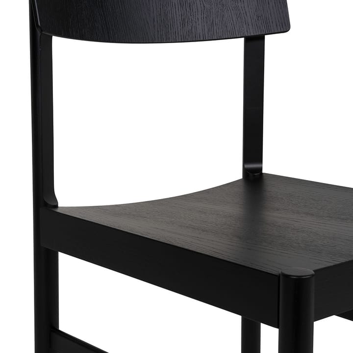 Silla Rod, Fresno con lasur negro Mavis