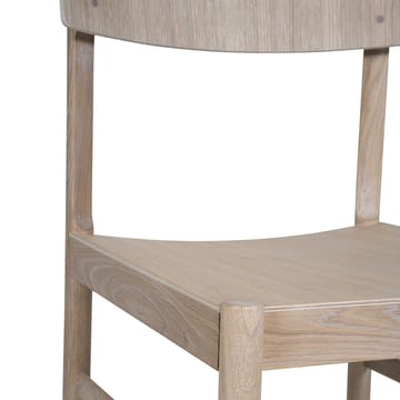 Silla Rod - Roble encerado blanco - Mavis