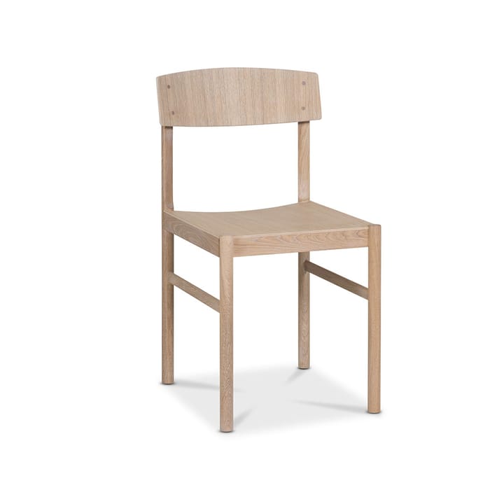 Silla Rod, Roble encerado blanco Mavis