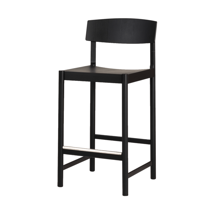 Taburete Rod 65 cm - Fresno con lasur negro - Mavis