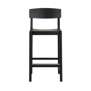 Taburete Rod 65 cm - Fresno con lasur negro - Mavis