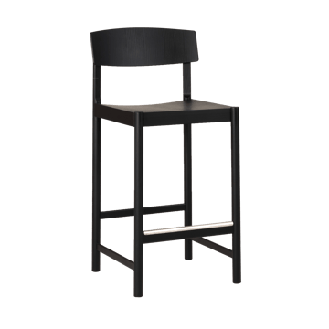 Taburete Rod 65 cm - Fresno con lasur negro - Mavis