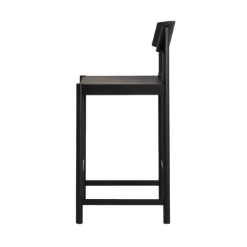 Taburete Rod 65 cm - Fresno con lasur negro - Mavis