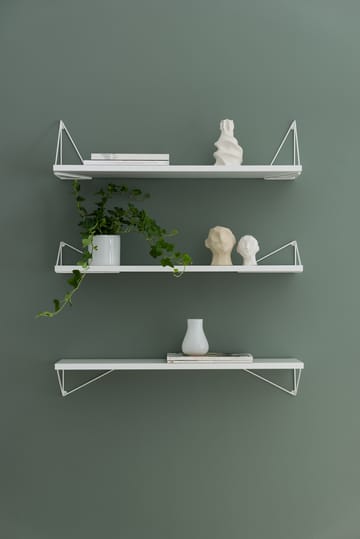 2 Soportes para balda Pythagoras - blanco - Maze