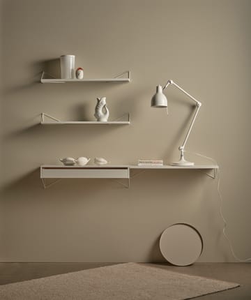 2 Soportes para balda Pythagoras - blanco - Maze