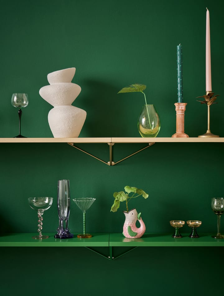2 Soportes para balda Pythagoras, Fern green Maze