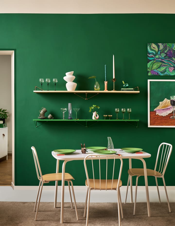 2 Soportes para balda Pythagoras, Fern green Maze