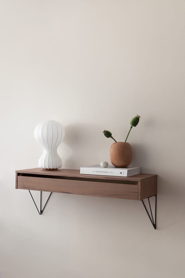 2 Soportes para balda Pythagoras, negro Maze