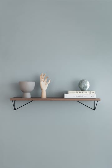 2 Soportes para balda Pythagoras - negro - Maze