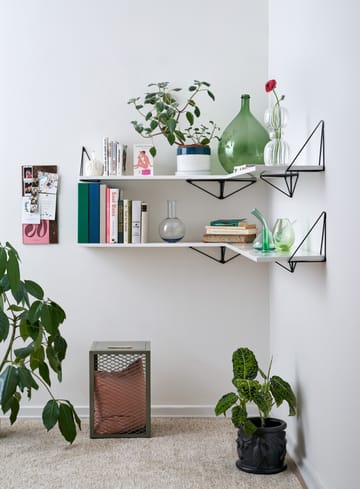 2 Soportes para balda Pythagoras - negro - Maze