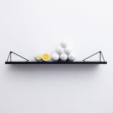 2 Soportes para balda Pythagoras - negro - Maze