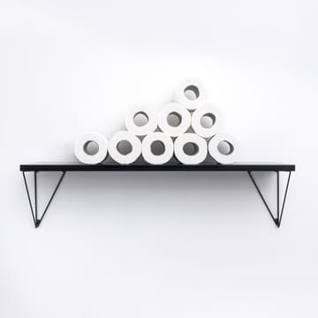 2 Soportes para balda Pythagoras - negro - Maze