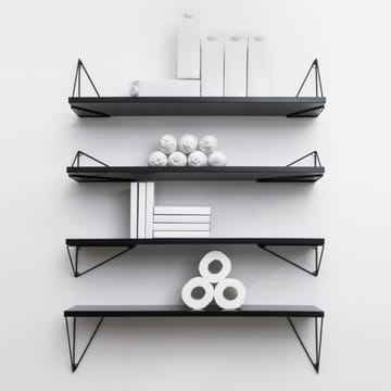 2 Soportes para balda Pythagoras - negro - Maze