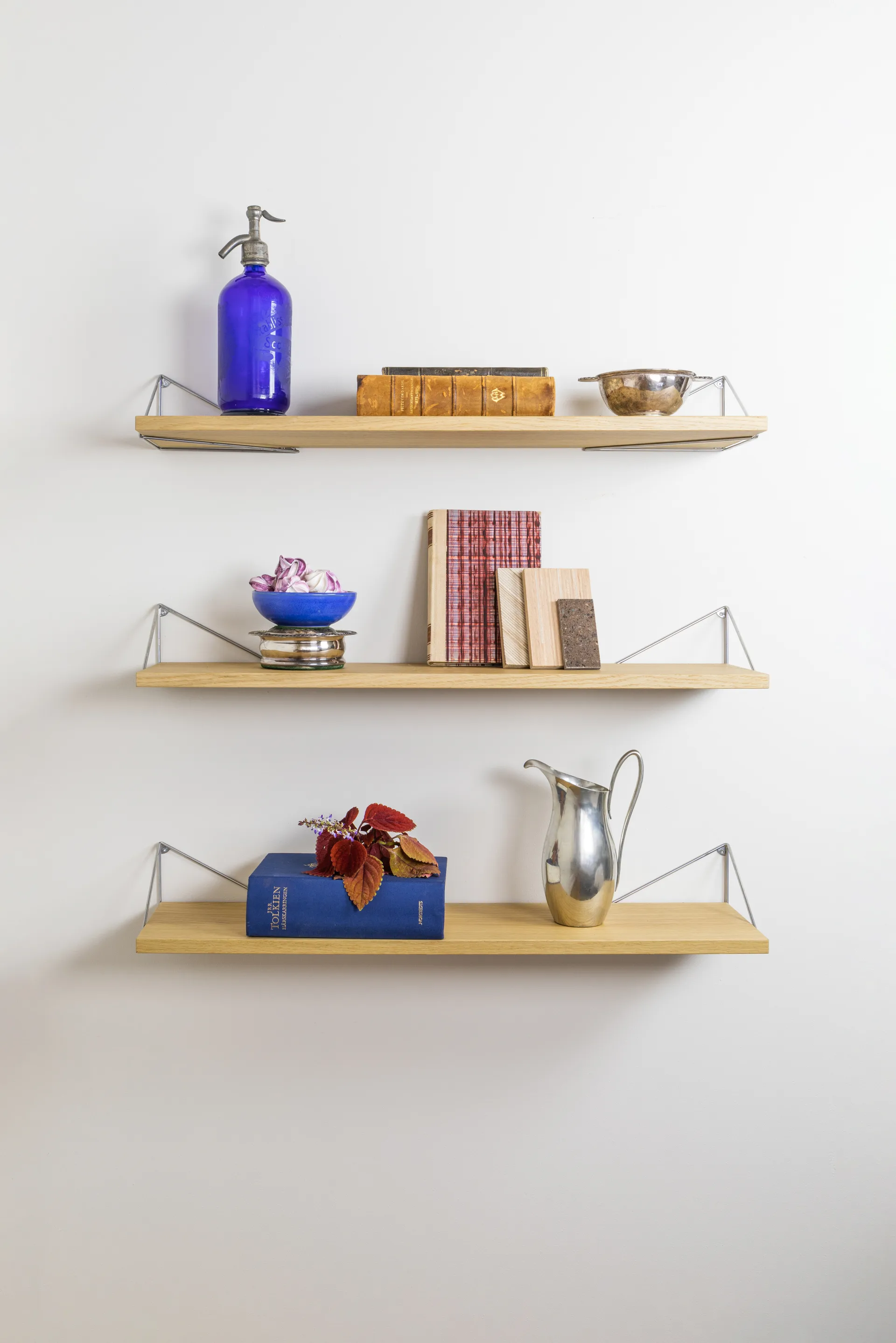 3 Baldas Pythagoras Shelf, roble Maze