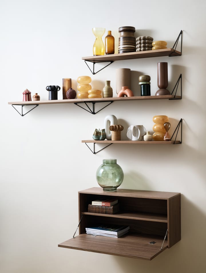 Armario de pared Pythagoras Cabinet 38x80 cm, Walnut Maze