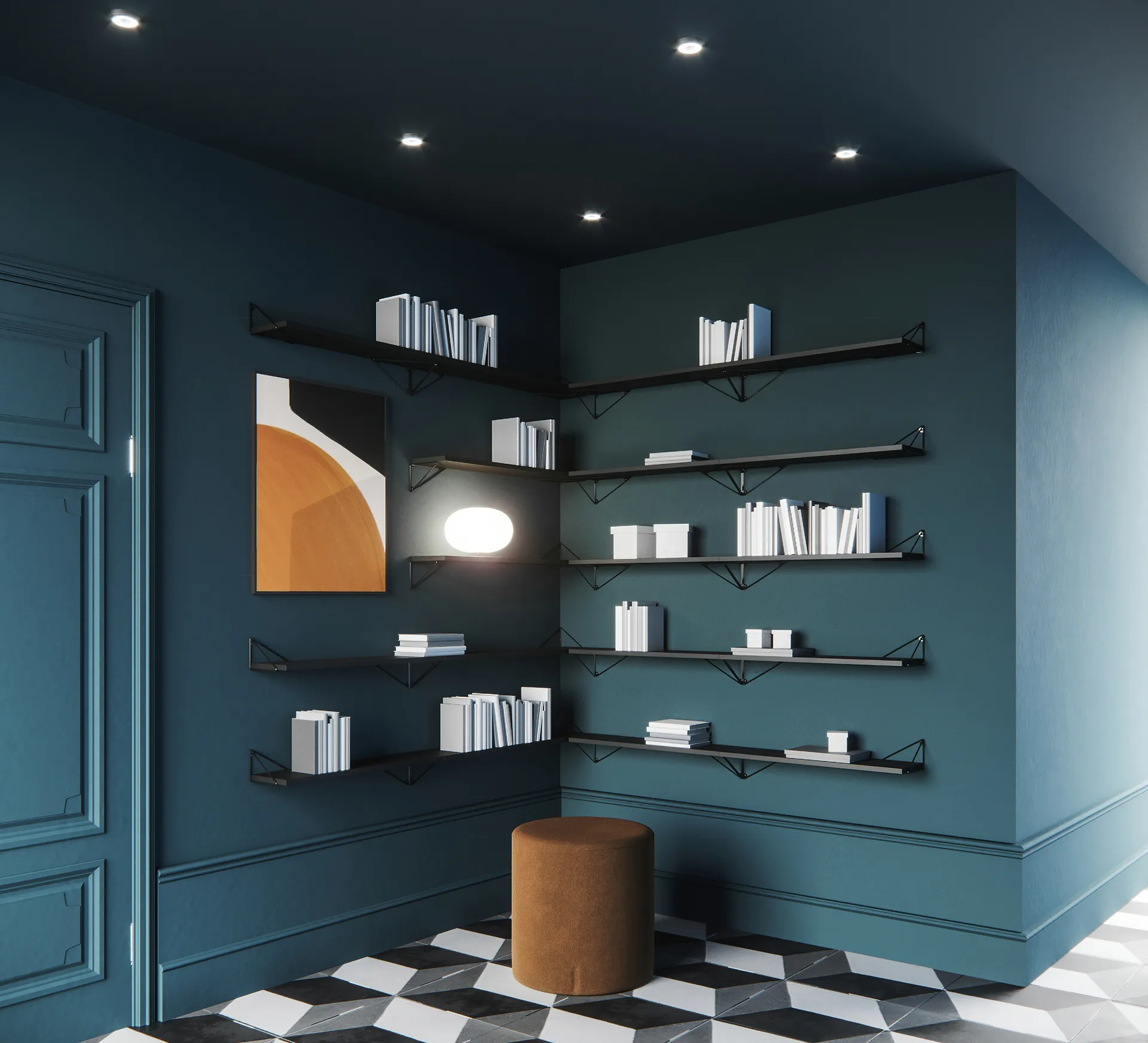 Balda Pythagoras, negro Maze