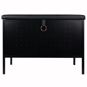 Banco con cajón Frank - Negro - Maze