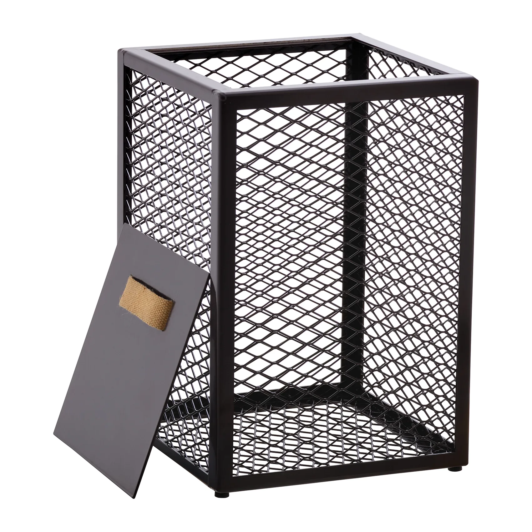 Caja de almacenaje The Cube, Dark chocolate Maze