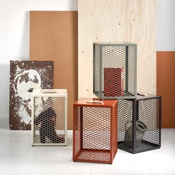 Caja de almacenaje The Cube - Dark chocolate - Maze