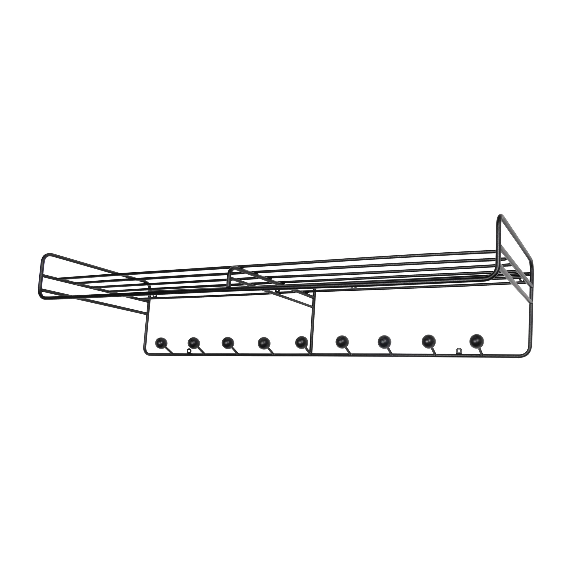 Colgador Bill Hat rack L, Negro Maze