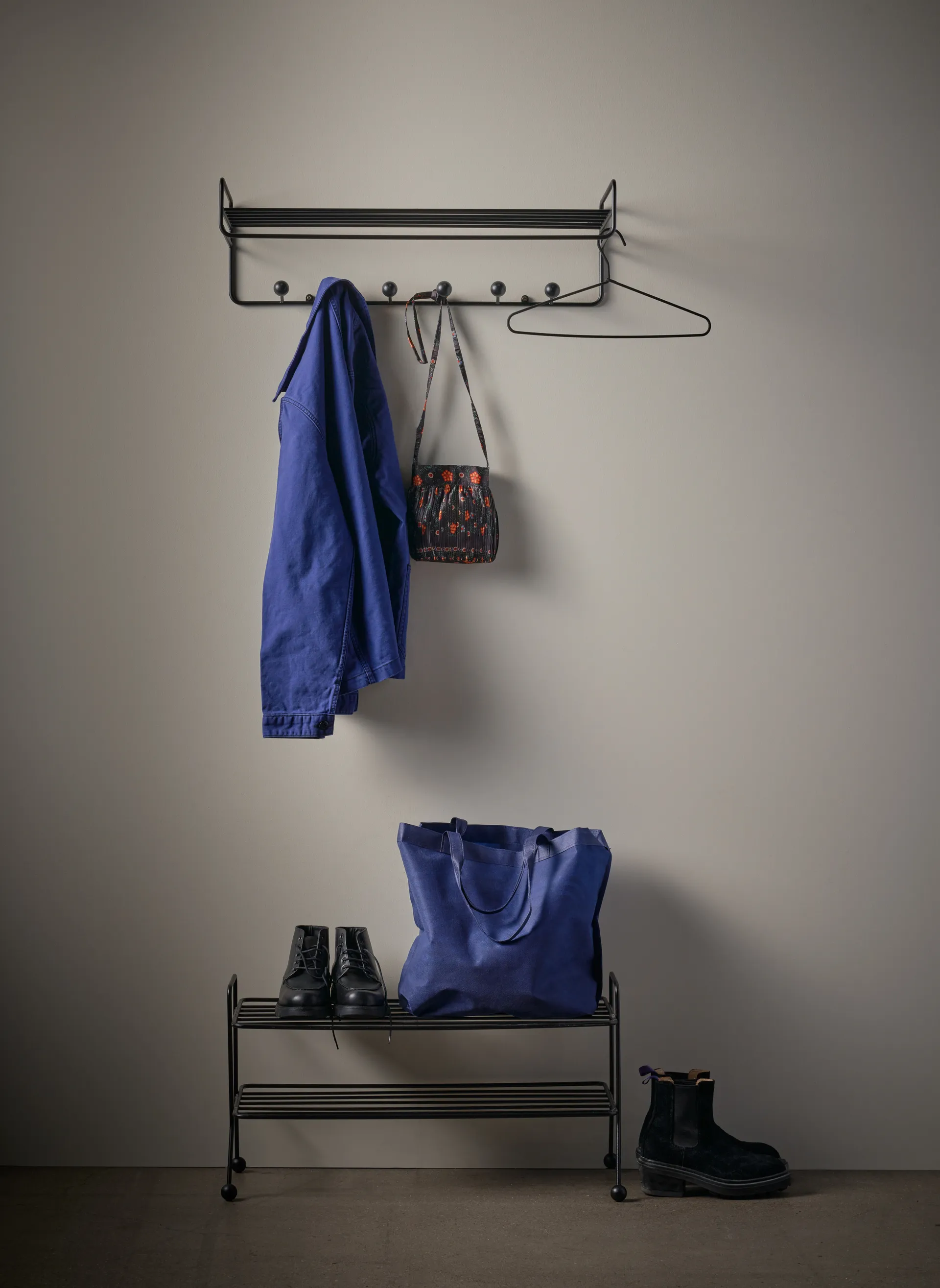 Colgador Bill Hat rack, Negro Maze