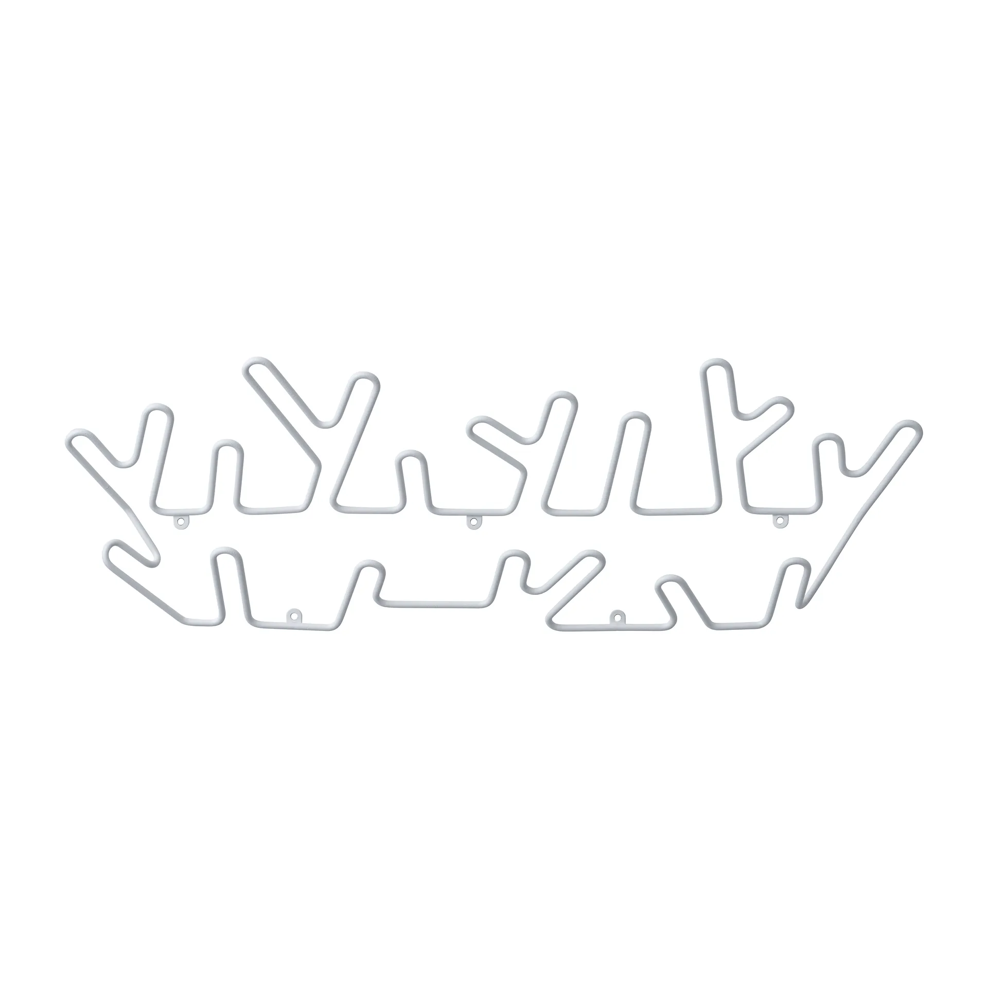 Colgador Crown L, White Maze