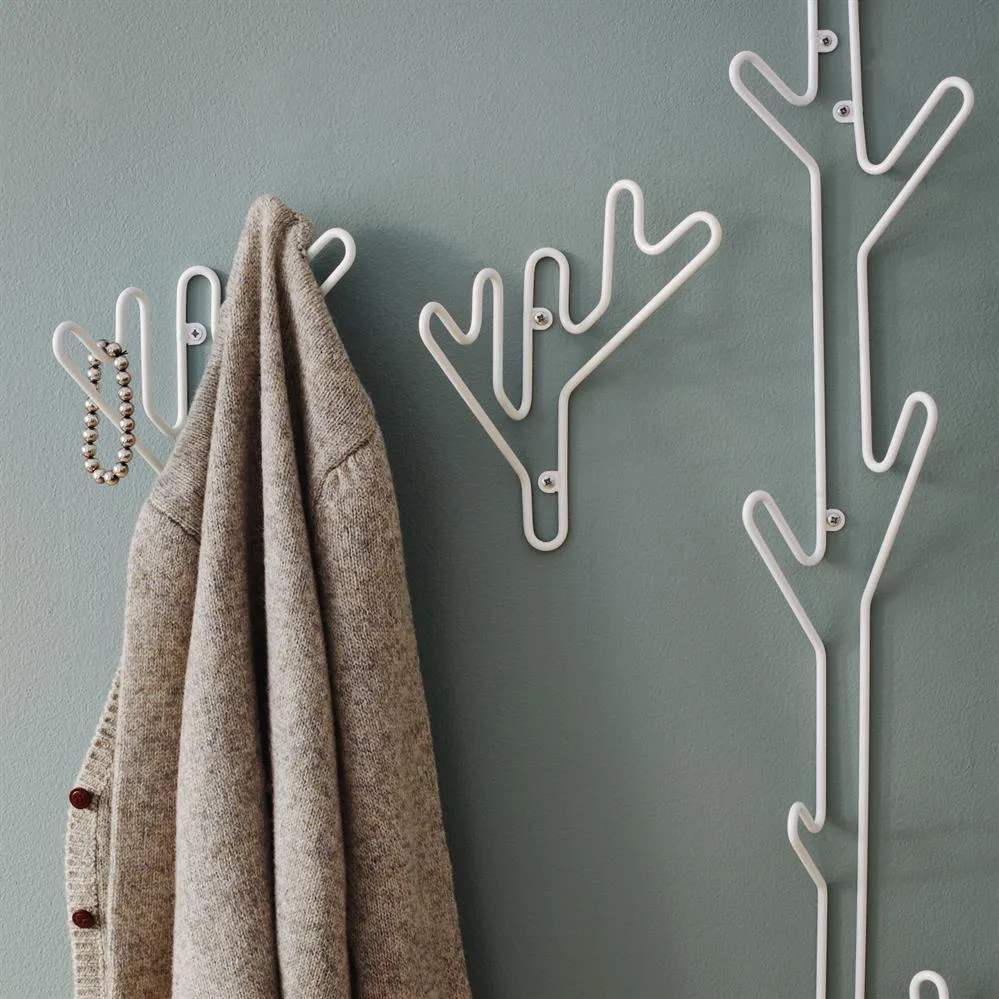Colgador Twig, blanco Maze