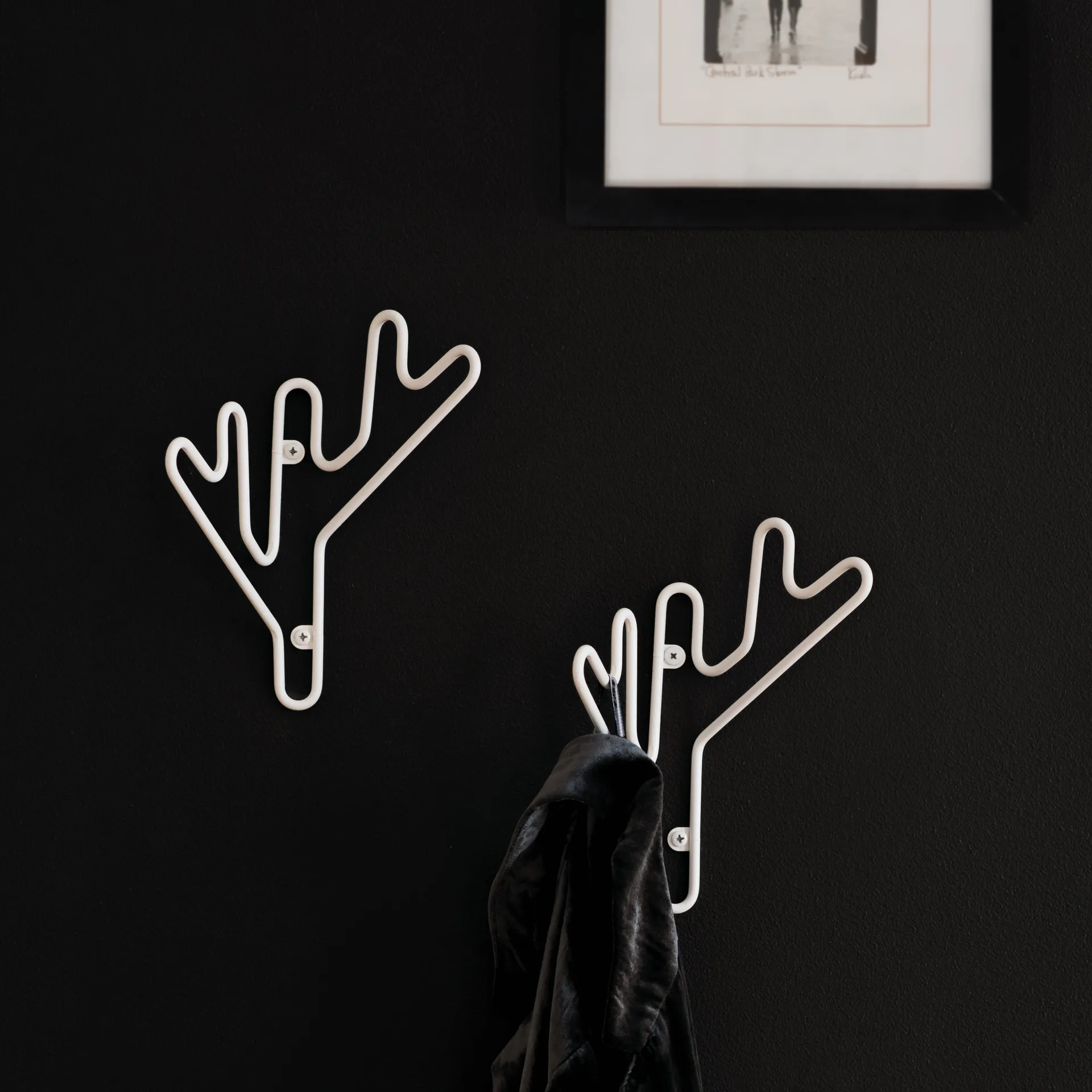 Colgador Twig, blanco Maze