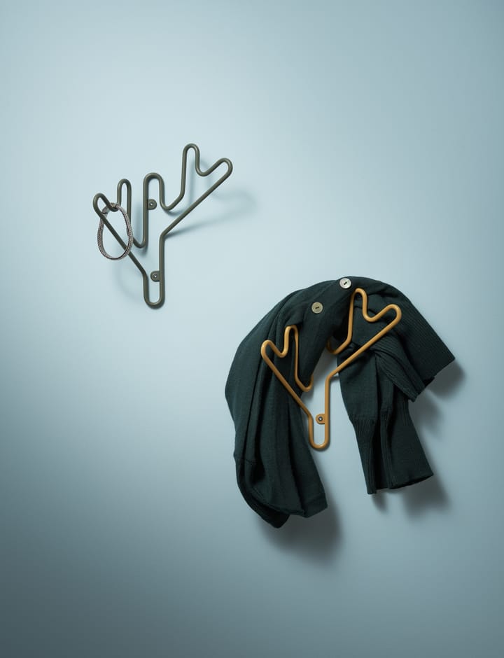 Colgador Twig, Ochre yellow Maze