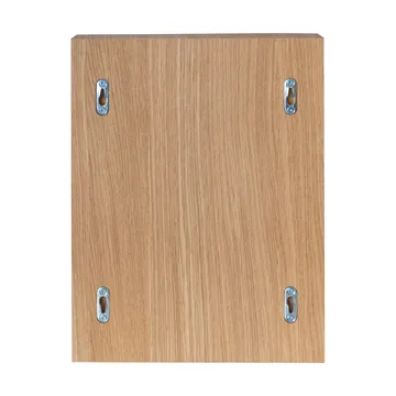 Estante de pared L-shelf - Roble, 30 × 38 × 29 cm - Maze