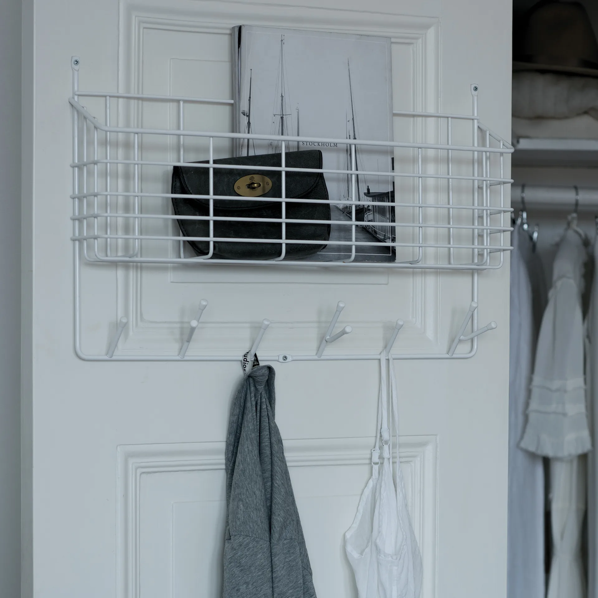 Estante portaobjetos Mitten, blanco Maze