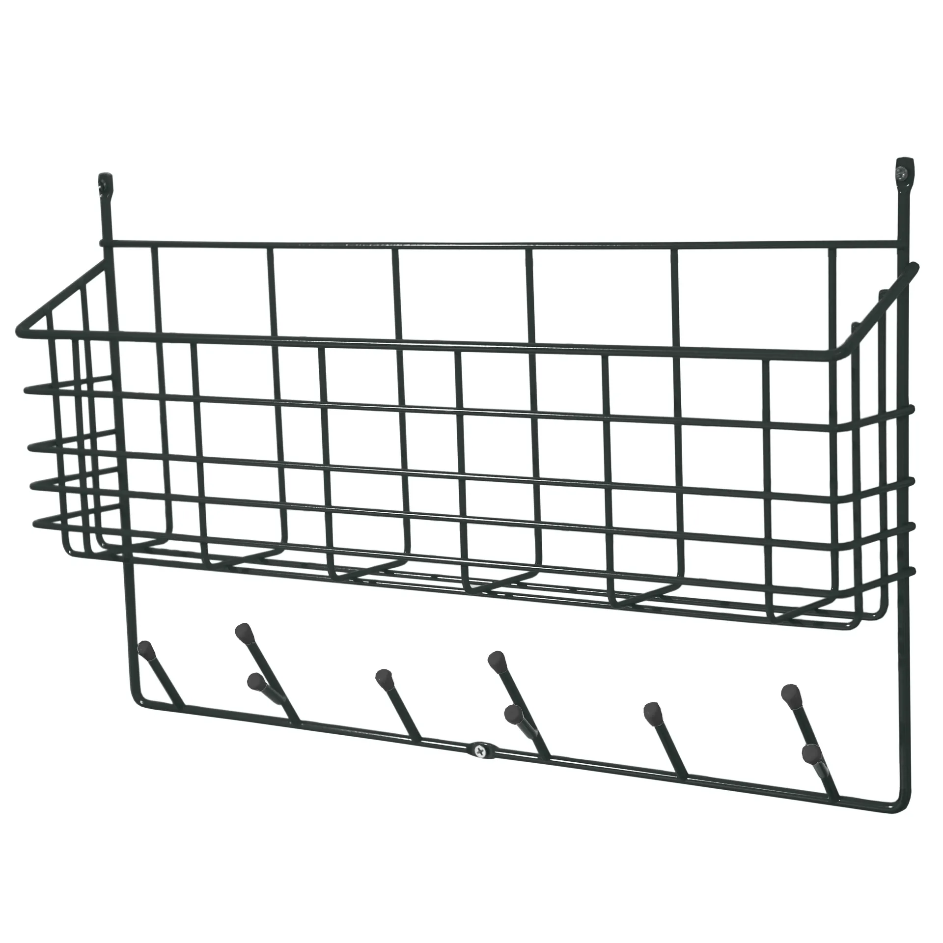 Estante portaobjetos Mitten, negro Maze